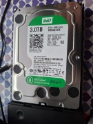 WD Green HDD 3,5" 3TB w komplecie z zewnętrzną obudową - jak nowe
