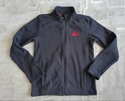 Crivit 158/164 bluza rozpinana czarny polar narty