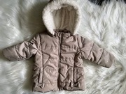 Zimowa kurtka ocieplana, dziecko 9 miesiecy