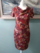 sukienka VILA Joy roz. S nowa kwiaty niemnąca 