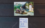 3999** Flisacy na Dunajcu - Mi 492 SŁOWACJA - 2004 r.