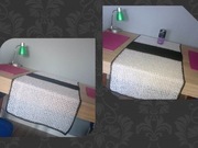 KJK Handmade - bieżnik ażurowy na szydełku