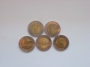 5 x 5zł 25lat, Warszawa, Poznań, Łódź, Bydgoszcz 