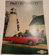 1968 Chevrolet prospekt Caprice, Impala, Corvette, Camaro