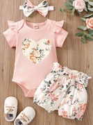 Komplet body szorty i pasek 80