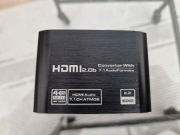 Pawonik EKSTRAKTOR HDMI 2.0 TOSLINK KONWERTER ATMOS 7.1