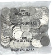 1 złotych 2023 woreczek menniczy 