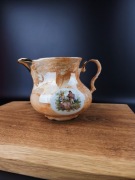 Porcelanowy mlecznik PRL Karolina 