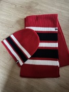 TOMMY HILFIGER KOMPLET CZAPKA + SZALIK 