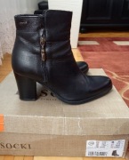 BOTKI LASOCKI SKÓRA ROZM.39 STAN BARDZO DOBRY 