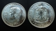 Filipiny 1/2 peso 1961, srebrna moneta srebro