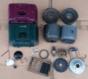 Odkurzacz Zelmer Meteor Typ 1117.5 1020.5 obudowa zwijacz turbinka części