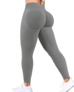 Bezszwowe spodnie damskie do jogi z wysoką talią fitness