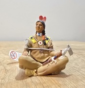 Bullyland siedzący indianin figurka model wycofany