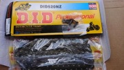 Łańcuch DID 520 nz 118 nowy z zapinką 