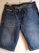 Spodenki męskie - jeans - roz. M -