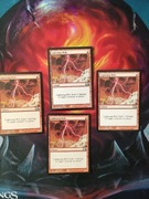 4x Lightning Bolt karty MTG (M11)