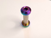 Tytanowa Śruba i Nakrętka Tylnego Zawieszenia,amortyzatora,,29mm, Rainbow