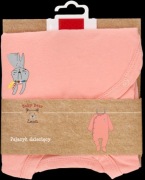 Pajacyk dziecięcy różowy rozmiar62-68