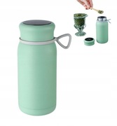 Kubek Termiczny Termos Z Podgrzewaczem Zielony Turystyczny 320ml