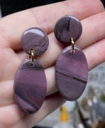 Kolczyki z gliny polimerowej 