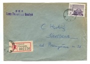 Gostyń Poznański - Koperty polecone z lat 1966-75