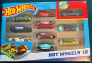 HOT WHEELS 2022 10 PACK ALFA ROMEO 8C CAMARO SUBARU WRX NISSAN GT-R 