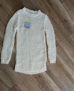 MISSGUIDED kremowy sweterek