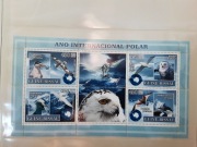 Gwinea Bissau 2007 Mi 3558-61   ark ptaki idealna  pozycja