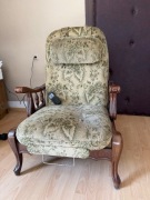 Fotel rozkładany Vintage