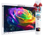 ARTDOT 5D Diamond Painting Kwiaty Kit Completo