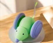 Interaktywna myszka do zabawy dla psa kota jeździ świeci