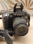 Nikon D70 + AF 35-80mm | 100% Sprawny! | Nowa Karta | Zestaw