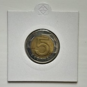 5 zł złotych 2009 mennicze w holderze