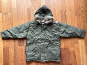 Kurtka zimowa Cherokee khaki rozmiar 4-5 lat / 110 cm