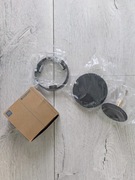 Geberit Zestaw wykończeniowy syfonu wannowego, czarny mat 