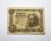 1 Peseta 1951 r.  Hiszpania