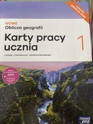 Karta pracy ucznia - oblicza geografii Nowa Era