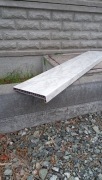 Parapet PCV komorowy kolor MARMUR szer.23cm dł.117