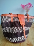 Torebka ręcznie tkana z Kenii - Kikoba