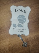 Ozdoba ozdobna deska drewniana na ścianę