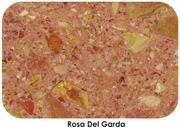Parapet Rosa Del Garda 3cm konglomerat m2