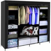 Szafa Składana Materiałowa Tekstylna SZAFA na Ubrania PRZENOŚNA ROZKŁADANA 