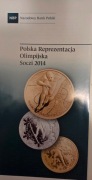 10 zł, Soczi, Polska Reprezentacja, 2014, stan menniczy, wraz z folderem