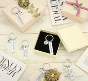 Brelok zawieszka z grawerem ze stali nierdzewnej, prezent