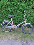 Rower składak Uniwersal Wigry Jubilat PRL 20" składany 