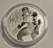 Srebrna moneta Wolverine 2021 Tuvalu Marvel, 1 oz uncja srebra