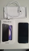 Samsung Galaxy A54 5G 256GB/8GB Graphite| Zadbane Ogniwo | Etui + BOX
