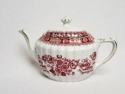 Zestaw herbaciany porcelana „China Rot” – czajnik uszkodzony