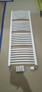Grzejnik łazienkowy drabinka 50x140 + zawór,głowica termostat komplet